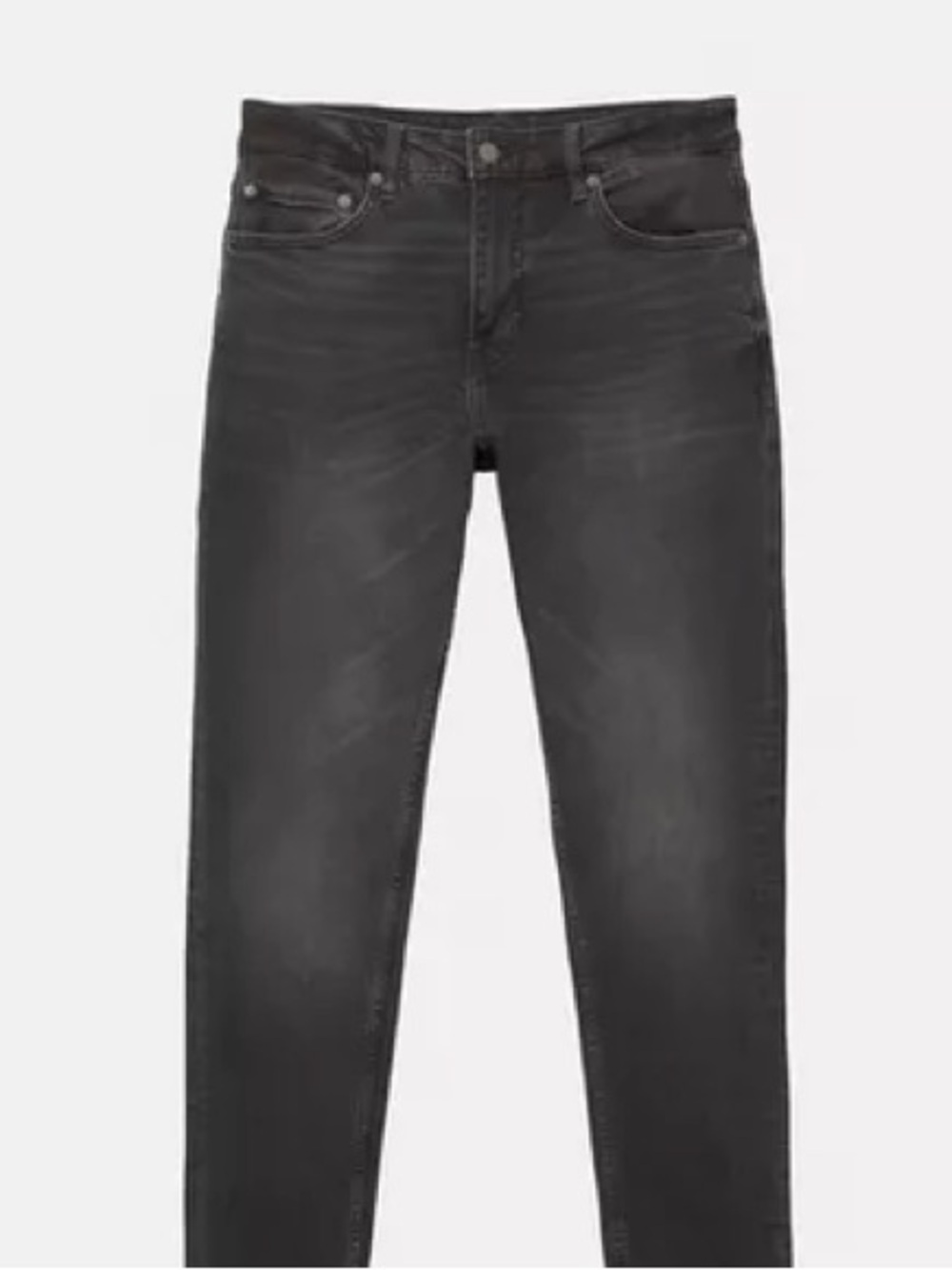 Pull&Bear Men's Slim Black Jeans